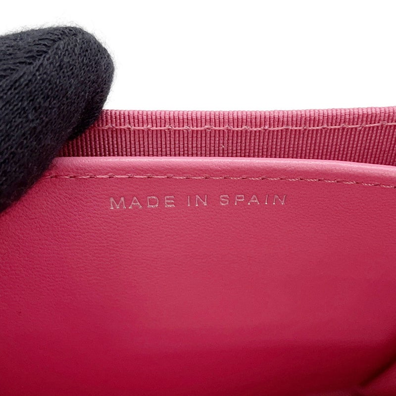 シャネル チェーンウォレット マトラッセ ココマーク ラムスキン AP2569 CHANEL コインケース
