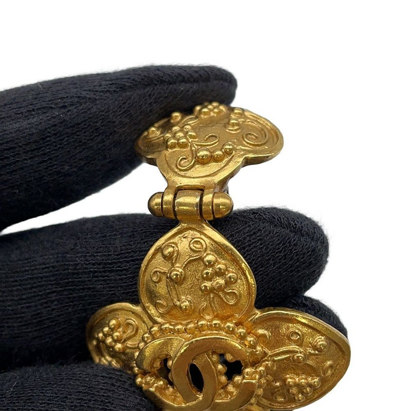 シャネル イヤリング ココマーク フラワー メタル 96A CHANEL アクセサリー