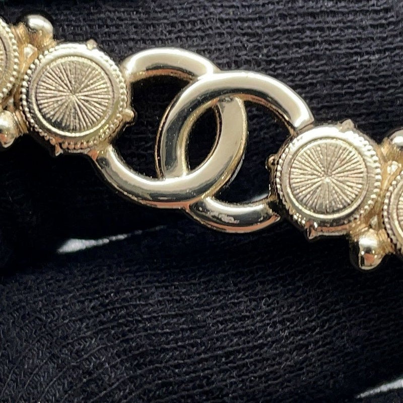 シャネル チョーカー スタッズ フェイクパール ラインストーン A22C AB7624 CHANEL ネックレス アクセサリー