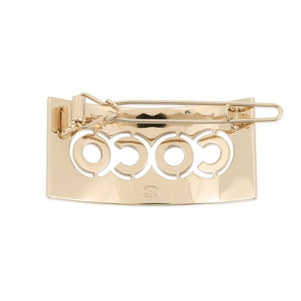 シャネル バレッタ COCO ラインストーン CHANEL アクセサリー