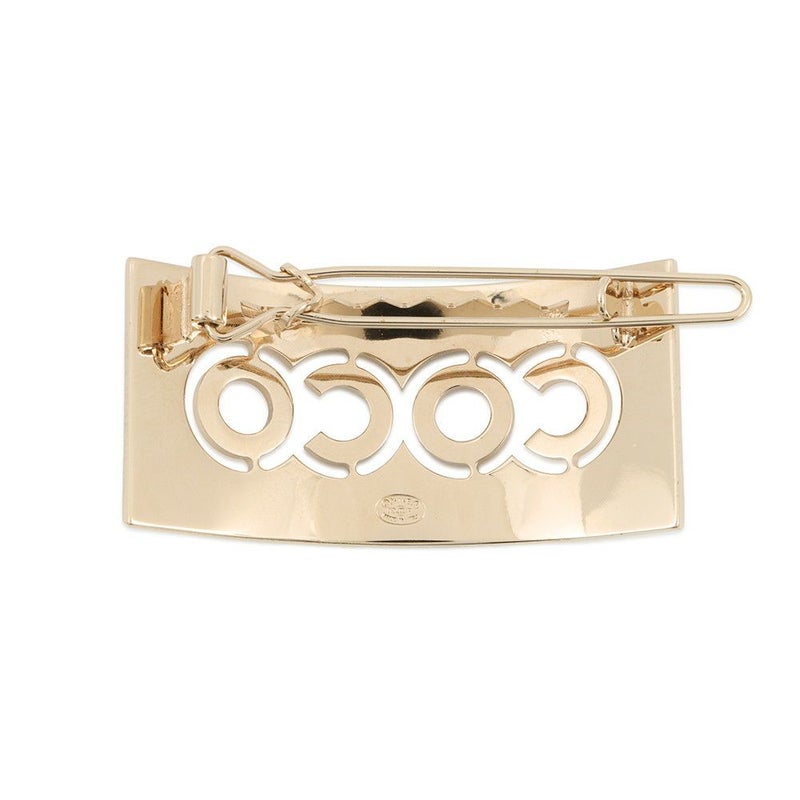 シャネル バレッタ COCO ラインストーン CHANEL アクセサリー