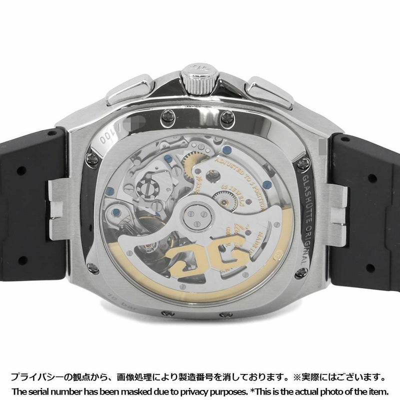 グラスヒュッテ オリジナル セブンティーズ クロノグラフ パノラマデイト 世界100本限定 ヴァイビングオレンジ文字盤