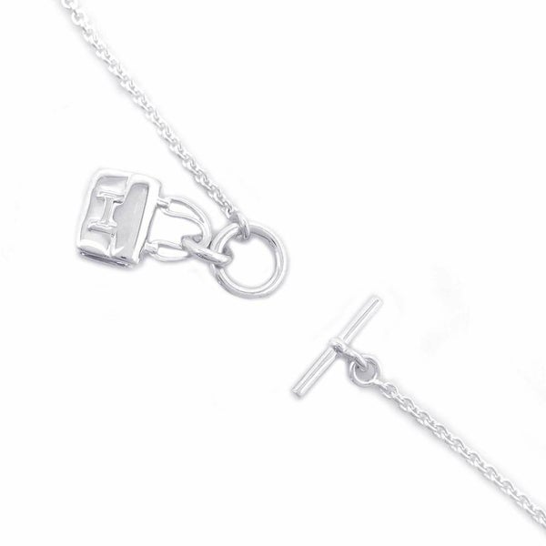 エルメス ネックレス アミュレット コンスタンス ペンダント ネックレス SV925シルバー HERMES ジュエリー