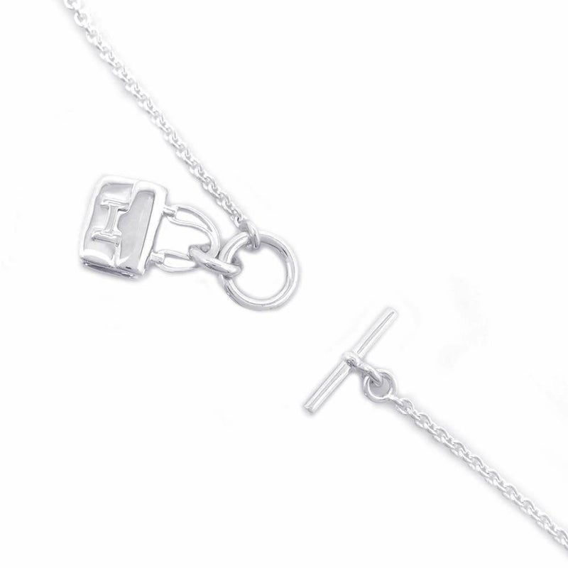 エルメス ネックレス アミュレット コンスタンス ペンダント ネックレス SV925シルバー HERMES ジュエリー