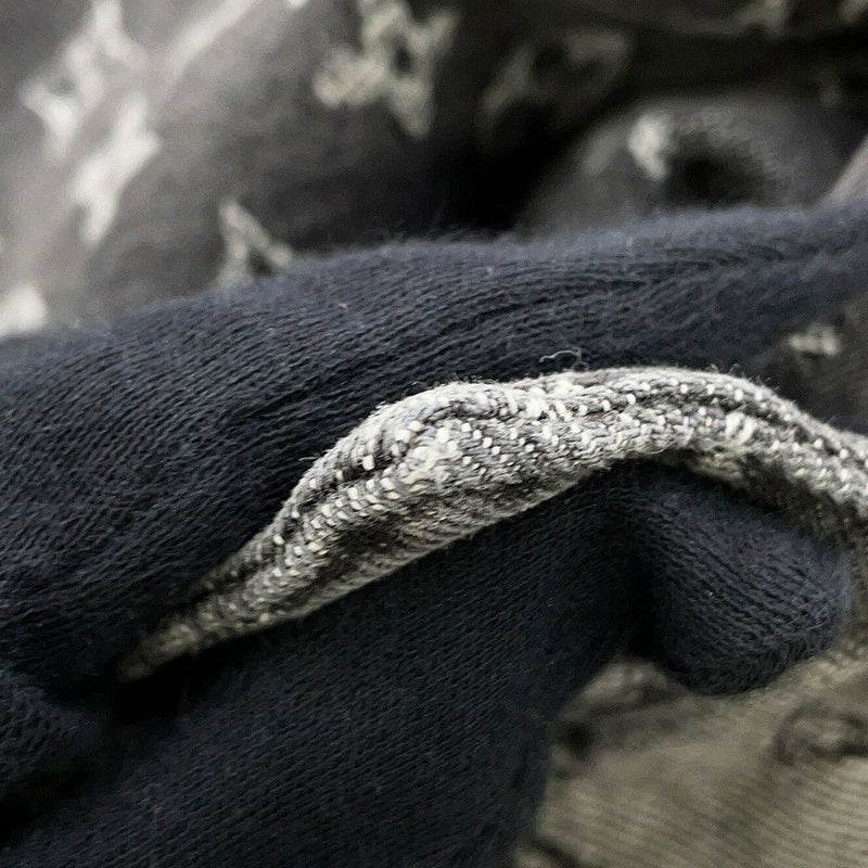 ルイヴィトン デニムジャケット NIGOコラボ ジャイアントダミエ ウェーブス モノグラム メンズサイズ54 1A88WW 黒 ノワール アウター