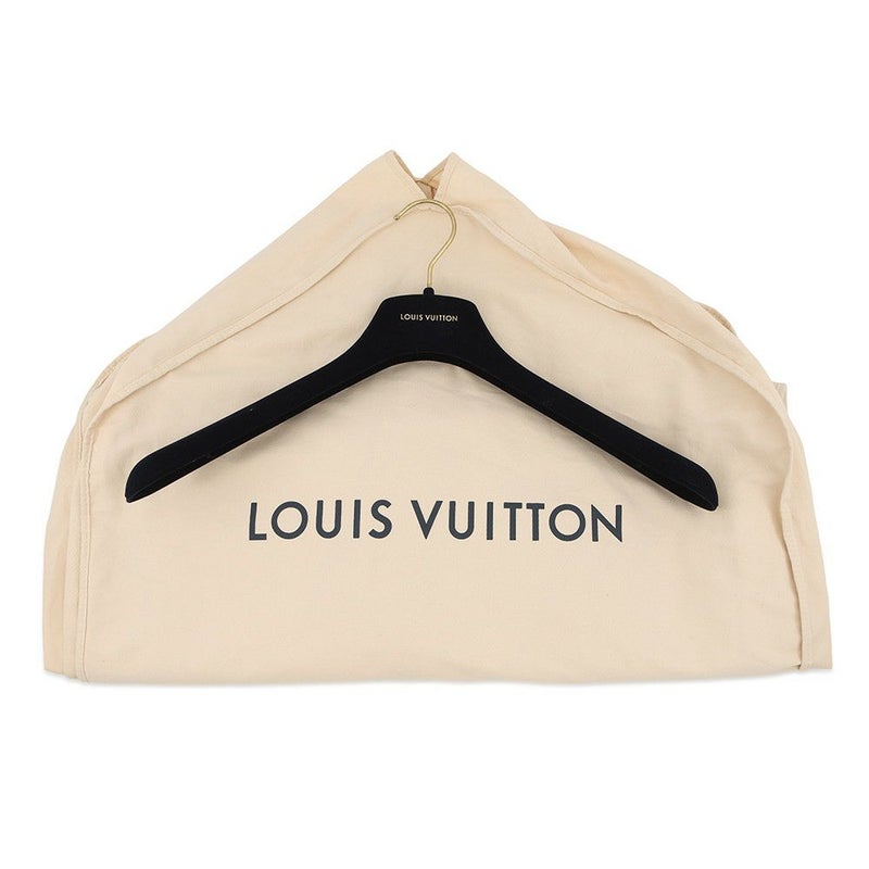 ルイヴィトン デニムジャケット NIGOコラボ ジャイアントダミエ ウェーブス モノグラム メンズサイズ54 1A88WW 黒 ノワール アウター