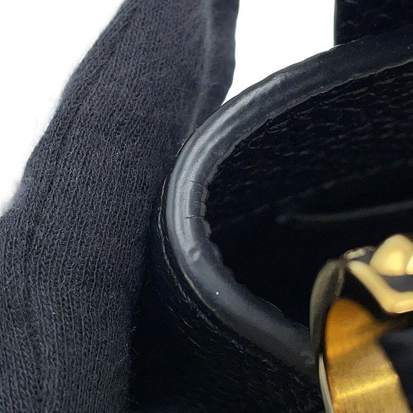 ルイヴィトン ハンドバッグ トリヨンレザー カプシーヌMINI M56071 LOUIS VUITTON 2way ブラック 黒