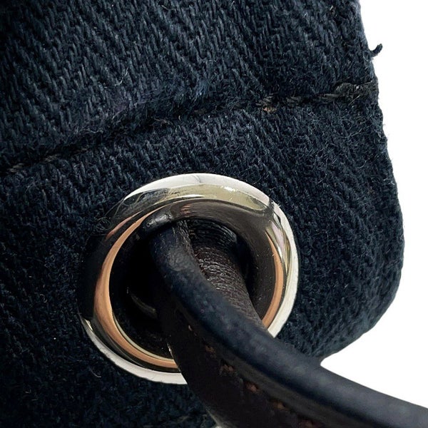 エルメス リュック アリーヌPM ネイビー/シルバー金具 トワルシェブロン Y刻印 HERMES 2wayショルダー