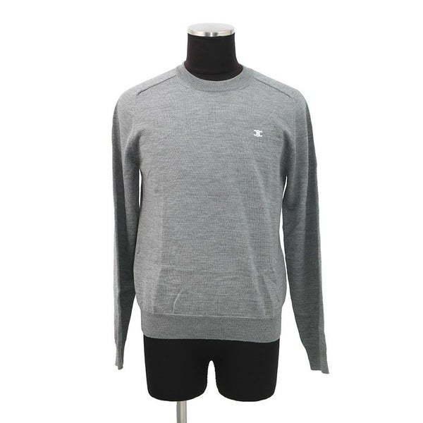 セリーヌ セーター トリオンフ クルーネックセーター ウール メンズサイズXS 2AH80322U.09GM CELINE トップス