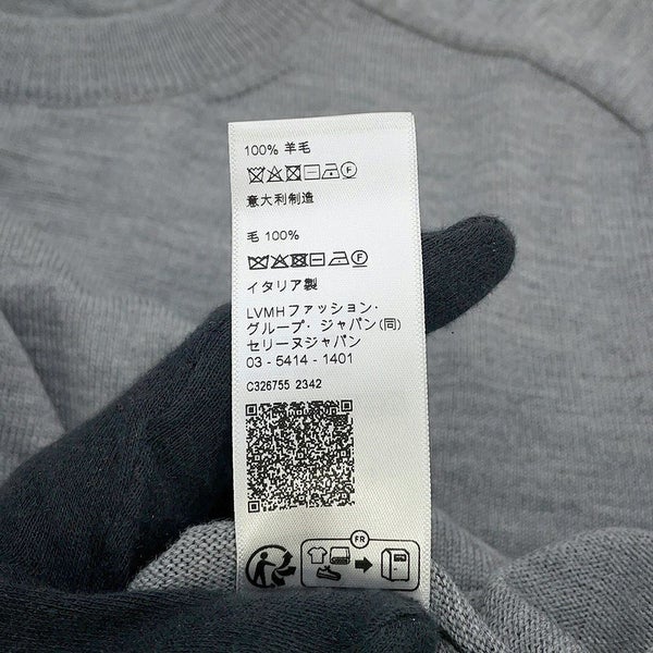 セリーヌ セーター トリオンフ クルーネックセーター ウール メンズサイズXS 2AH80322U.09GM CELINE トップス