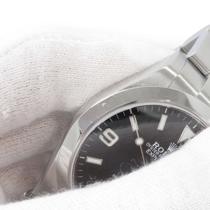 ロレックス エクスプローラー40 ランダムシリアル ルーレット 224270 ROLEX 腕時計 黒文字盤