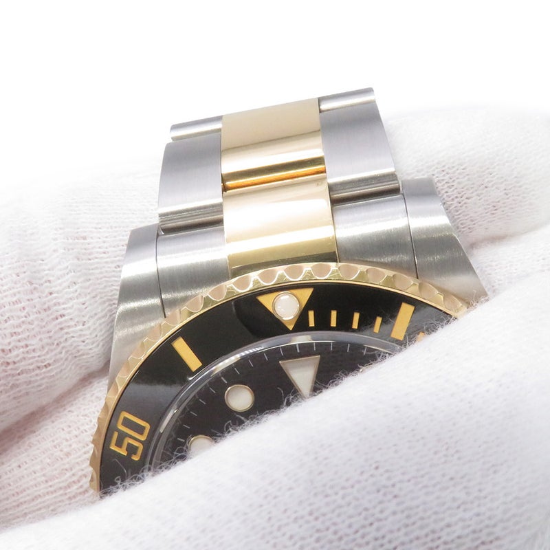 ロレックス サブマリーナ デイト コンビ SS/K18YG 126613LN ROLEX 腕時計 ウォッチ 黒文字盤