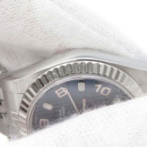 ロレックス デイトジャスト K番 SS/K18WG 79174 ROLEX 腕時計 ブルー文字盤