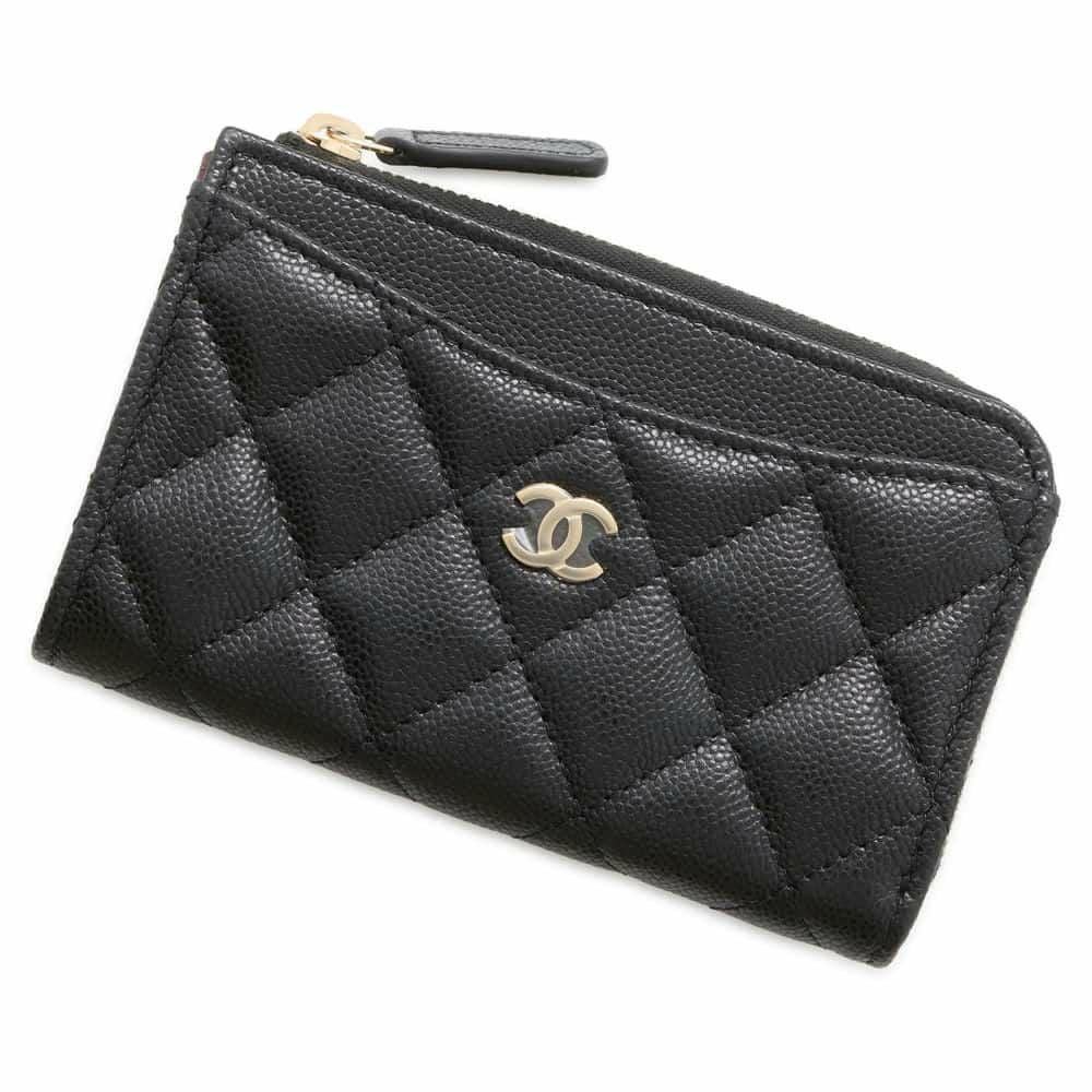 CHANEL♡キャビアスキン 財布 シャネル ルイヴィトン プラダ エルメス CHANEL（シャネル） 並行輸入 長財布 キャビアスキン CHANEL LONG