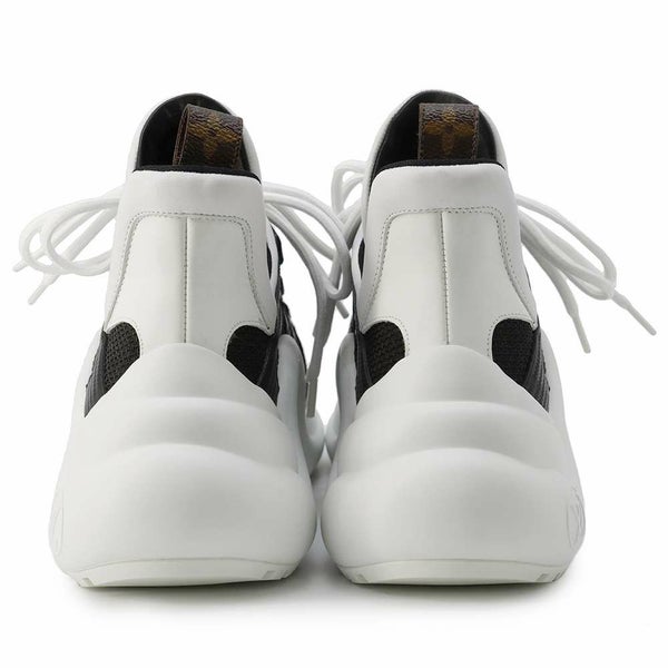 ルイヴィトン スニーカー アークライト・ライン レディースサイズ36 1/2 LOUIS VUITTON 靴 白 黒 限定カラー