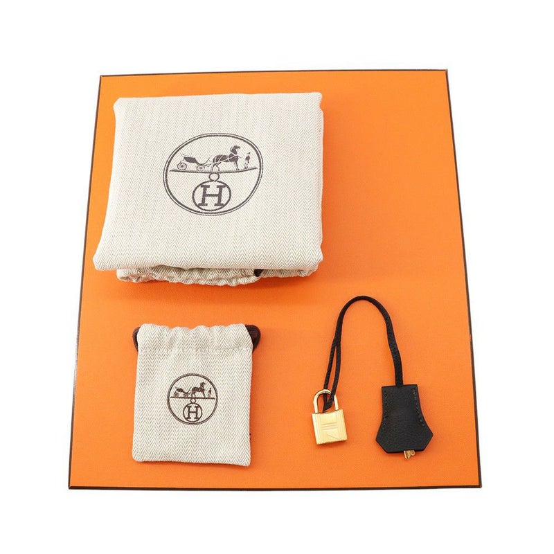 エルメス バーキン25 ブラック/ゴールド金具 トゴ B刻印 HERMES Birkin ハンドバッグ 黒