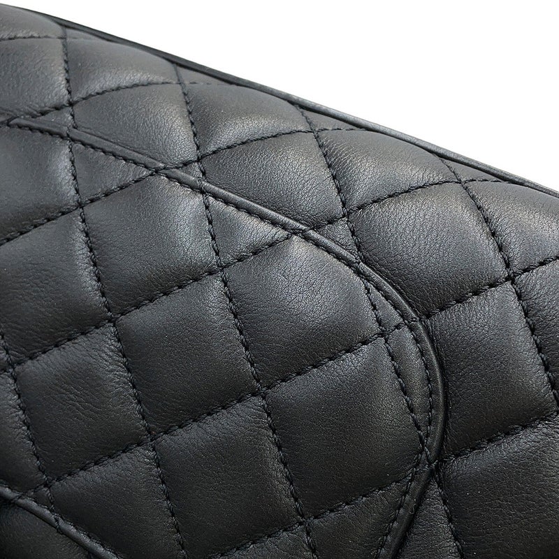 シャネル ハンドバッグ マトラッセ ココマーク ココハンドル ラムスキン ビーズ A92990 CHANEL 2way