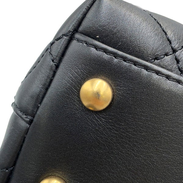 シャネル ハンドバッグ マトラッセ ココマーク ココハンドル ラムスキン ビーズ A92990 CHANEL 2way