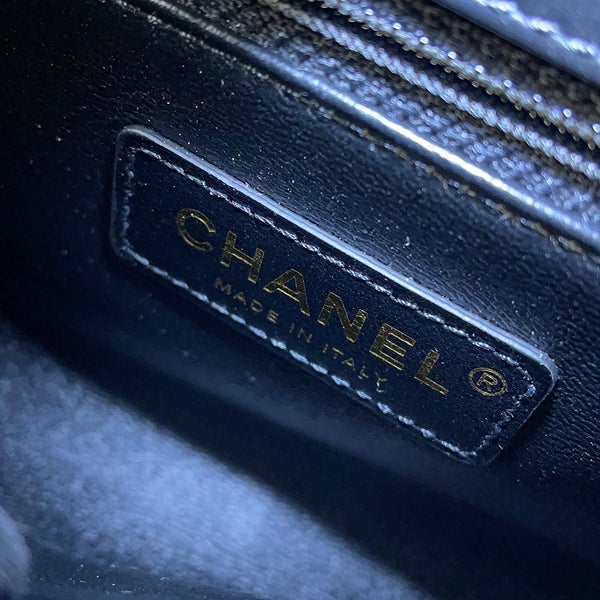 シャネル ハンドバッグ マトラッセ ココマーク ココハンドル ラムスキン ビーズ A92990 CHANEL 2way