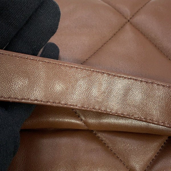 シャネル チェーンショルダーバッグ CHANEL19 ココマーク マトラッセ ラムスキン AS1160 CHANEL