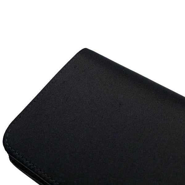 シャネル クラッチバッグ ココマーク サテン ラインストーン CHANEL 黒