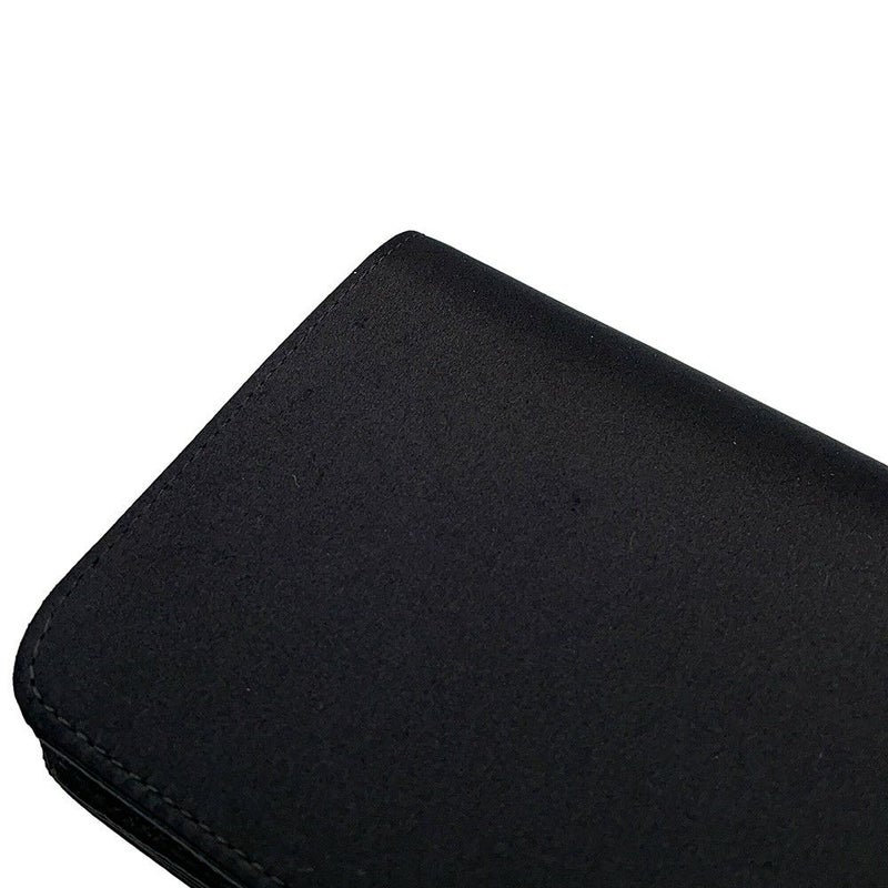 シャネル クラッチバッグ ココマーク サテン ラインストーン CHANEL 黒