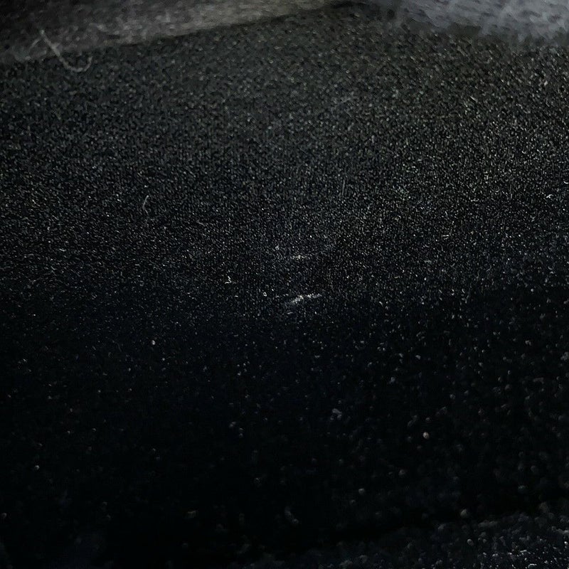 シャネル クラッチバッグ ココマーク サテン ラインストーン CHANEL 黒