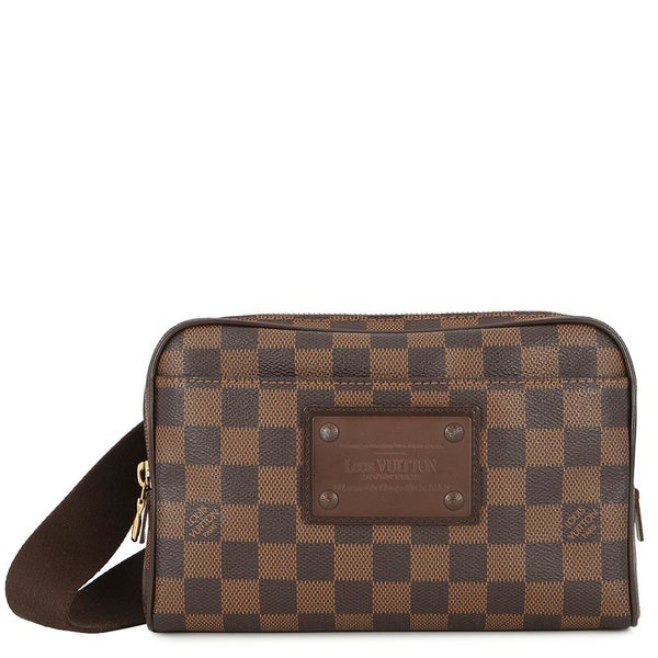 ルイヴィトン ウエストバッグ ダミエ・エベヌ バム・バッグ・ブルックリン N41101 LOUIS VUITTON ヴィトン バッグ ボディバッグ