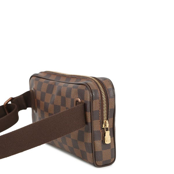 ルイヴィトン ウエストバッグ ダミエ・エベヌ バム・バッグ・ブルックリン N41101 LOUIS VUITTON ヴィトン バッグ ボディバッグ