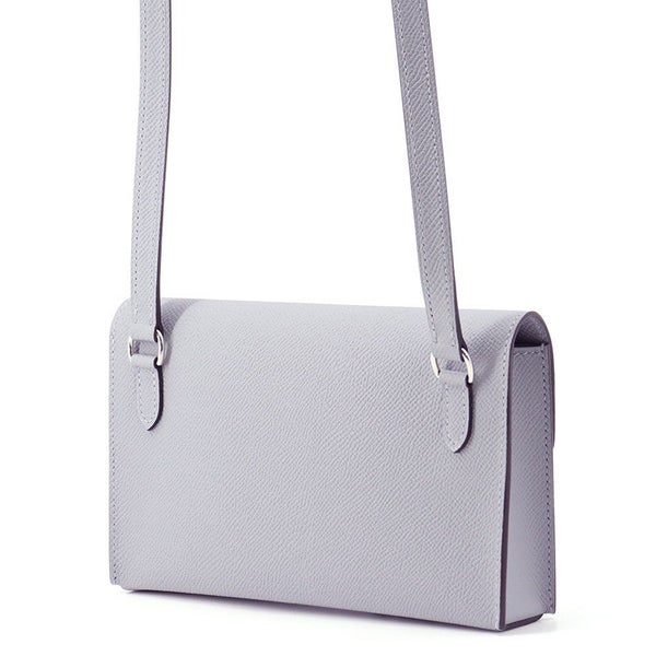 エルメス ショルダーウォレット ナップ トゥーゴー グリパンタン/シルバー金具 エプソン K刻印 財布