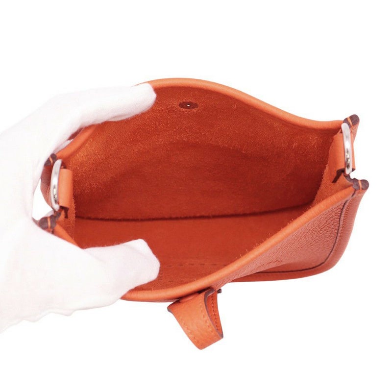 エルメス エブリンTPM 111cm アマゾン オレンジフィールド/シルバー金具 トリヨンクレマンス K刻印