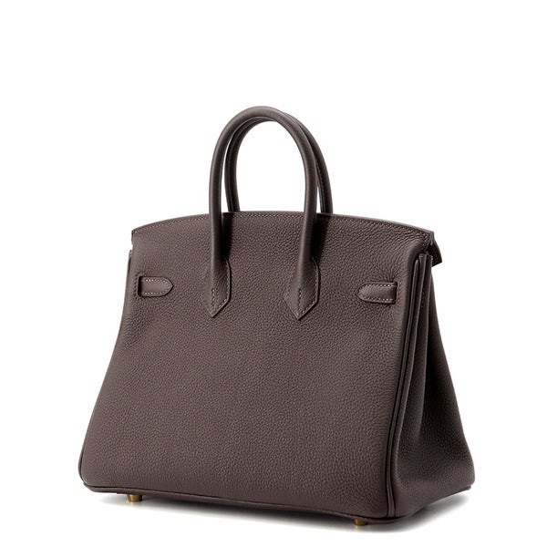 エルメス バーキン25 バイブルン/シャンパンゴールド金具 トゴ K刻印 HERMES Birkin ハンドバッグ