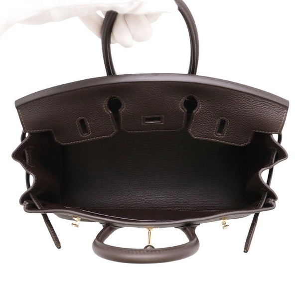 エルメス バーキン25 バイブルン/シャンパンゴールド金具 トゴ K刻印 HERMES Birkin ハンドバッグ