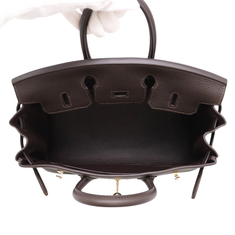 エルメス バーキン25 バイブルン/シャンパンゴールド金具 トゴ K刻印 HERMES Birkin ハンドバッグ