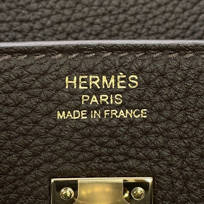 エルメス バーキン25 バイブルン/シャンパンゴールド金具 トゴ K刻印 HERMES Birkin ハンドバッグ