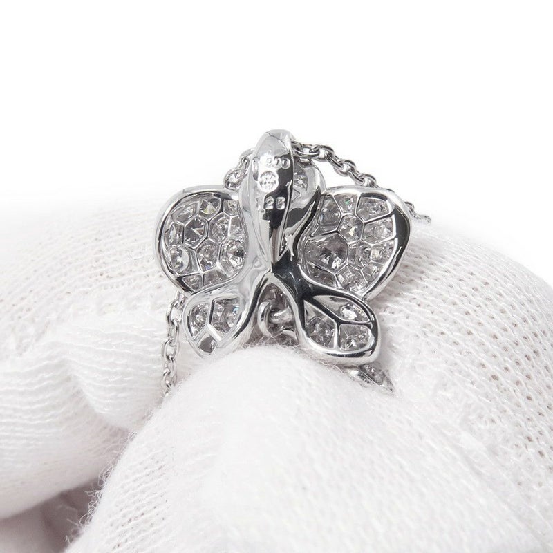 モニッケンダム ネックレス フラワー ダイヤモンド 計1.25ct Pt900/Pt850プラチナ MONNICKENDAM ペンダント ジュエリー