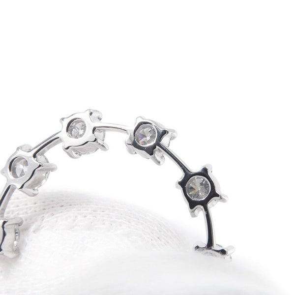 モニッケンダム ネックレス サークル ダイヤモンド 計1.40ct Pt900/Pt850プラチナ MONNICKENDAM ペンダント ジュエリー