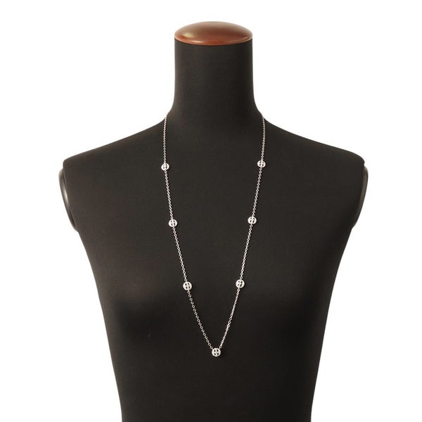 モニッケンダム ネックレス 7モチーフ ダイヤモンド ステーション 計1.89ct K18WGホワイトゴールド MONNICKENDAM ペンダント