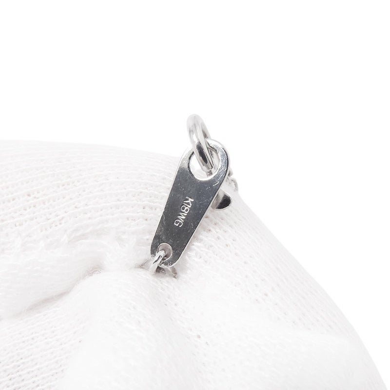 モニッケンダム ネックレス 7モチーフ ダイヤモンド ステーション 計1.89ct K18WGホワイトゴールド MONNICKENDAM ペンダント