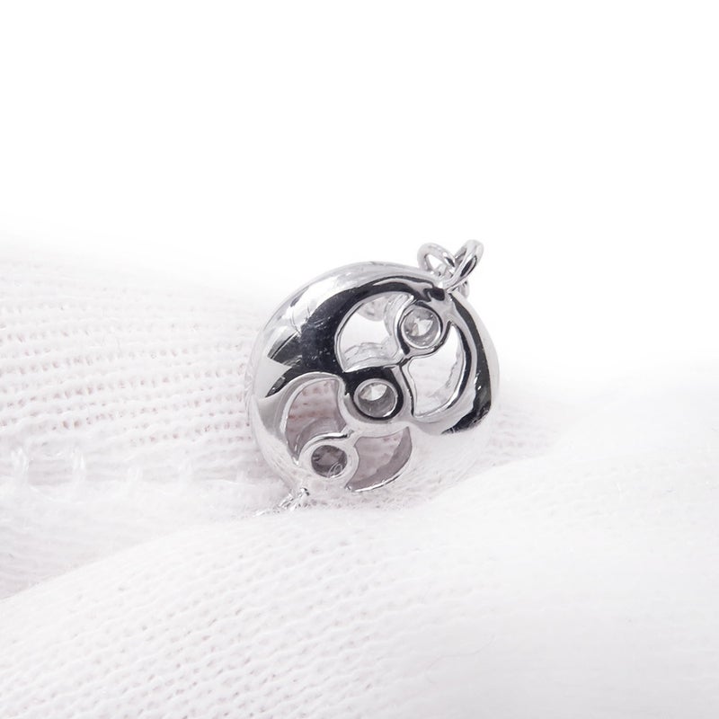 モニッケンダム ネックレス 7モチーフ ダイヤモンド ステーション 計1.89ct K18WGホワイトゴールド MONNICKENDAM ペンダント