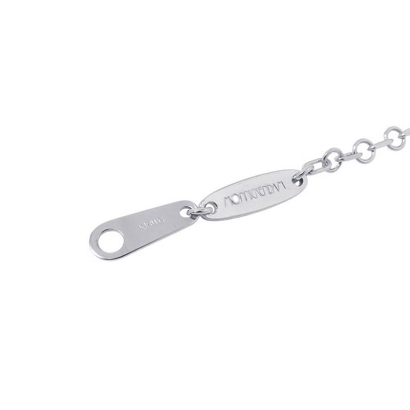 モニッケンダム ネックレス 7モチーフ ダイヤモンド ステーション 計1.89ct K18WGホワイトゴールド MONNICKENDAM ペンダント