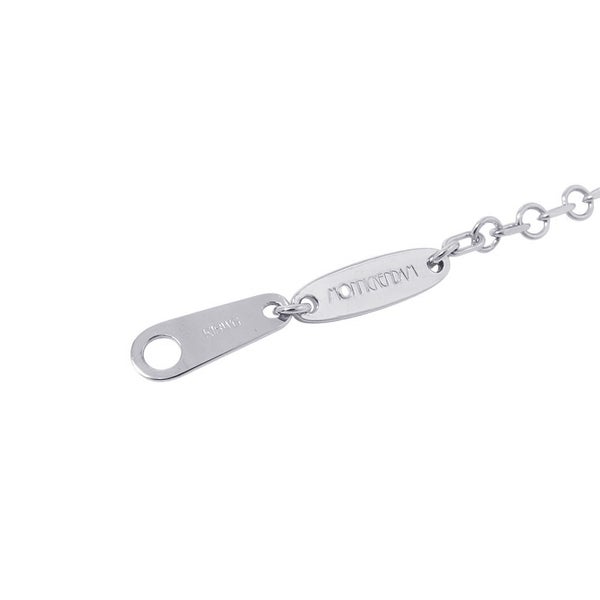 モニッケンダム ネックレス 7モチーフ ダイヤモンド ステーション 計1.89ct K18WGホワイトゴールド MONNICKENDAM ペンダント