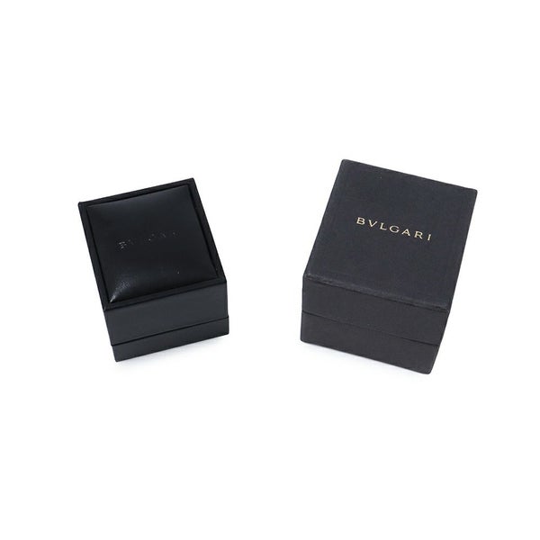 ブルガリ リング ビーゼロワン B-zero1 1バンド ガーネット K18WGホワイトゴールド リングサイズ53 指輪 ジュエリー