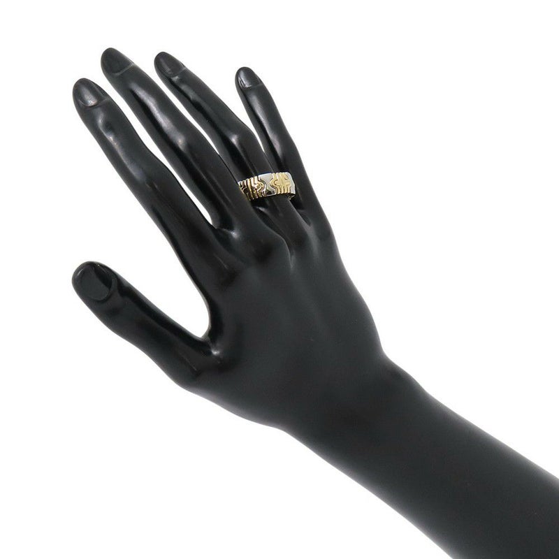 ブルガリ リング パレンテシ K18YGイエローゴールド/SSステンレススチール リングサイズ14号 BVLGARI 指輪