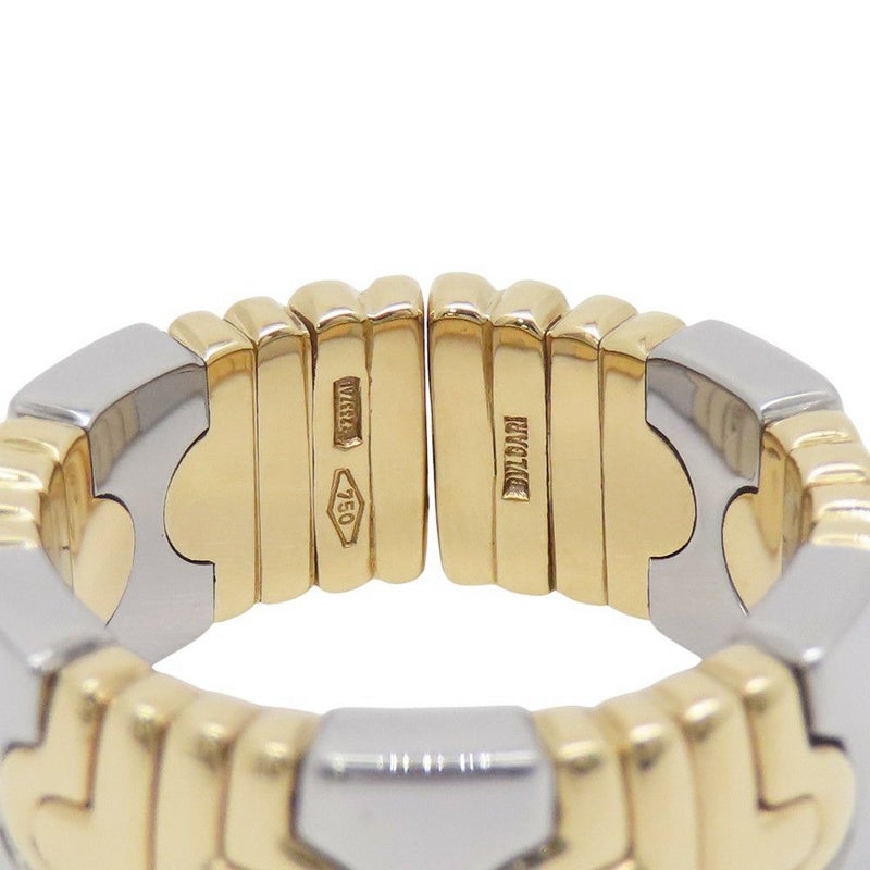 ブルガリ リング パレンテシ K18YGイエローゴールド/SSステンレススチール リングサイズ14号 BVLGARI 指輪