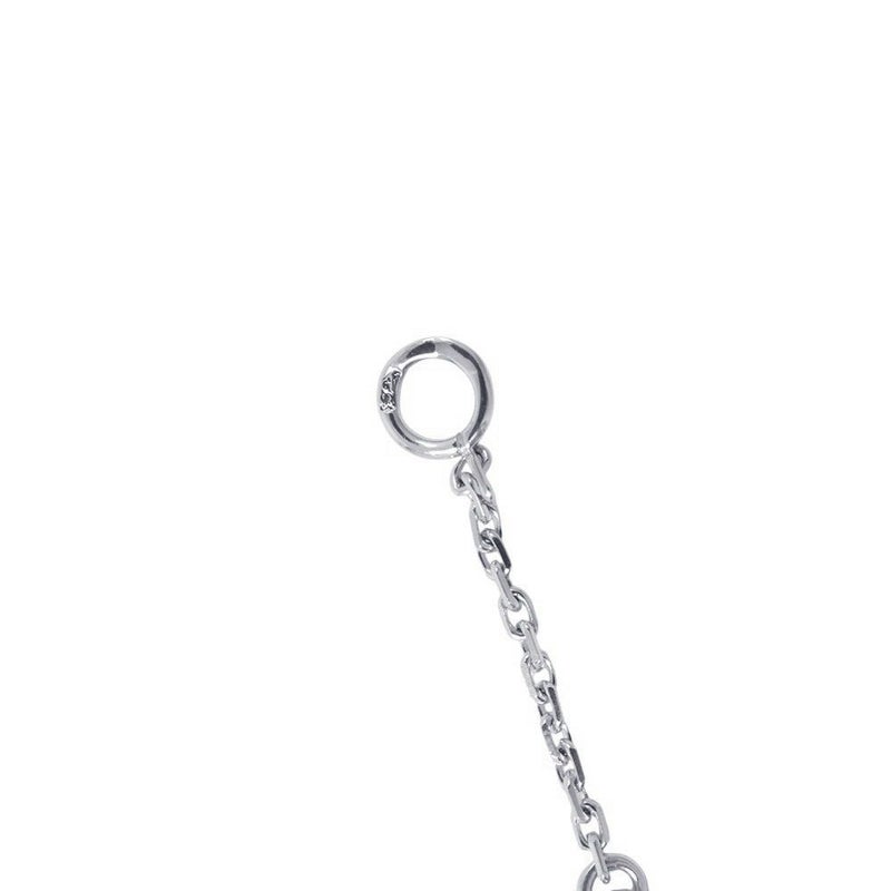 ヴァンクリーフ&アーペル ネックレス スウィート パピヨン ペンダント ターコイズ K18WGホワイトゴールド VCARF80500