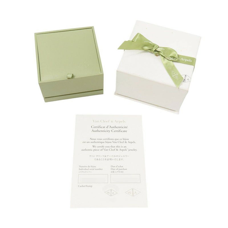 ヴァンクリーフ&アーペル ネックレス スウィート パピヨン ペンダント ターコイズ K18WGホワイトゴールド VCARF80500