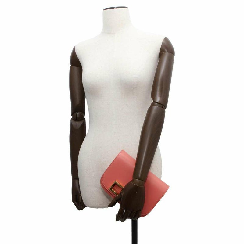 デルヴォー ショルダーバッグ ランゴー スモール カーフレザー Delvaux デルボー クラッチバッグ 2wayバッグ ピンク