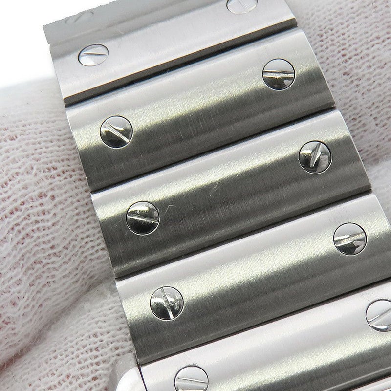 カルティエ サントス ドゥ カルティエ LM WSSA0030 Cartier 腕時計 ブルー文字盤