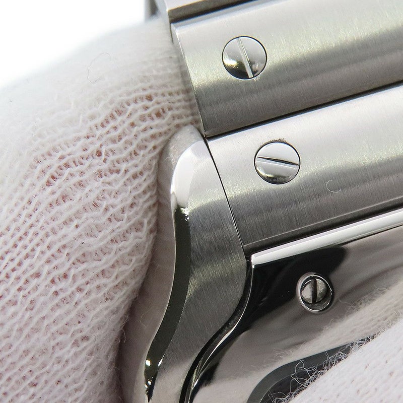 カルティエ サントス ドゥ カルティエ LM WSSA0030 Cartier 腕時計 ブルー文字盤